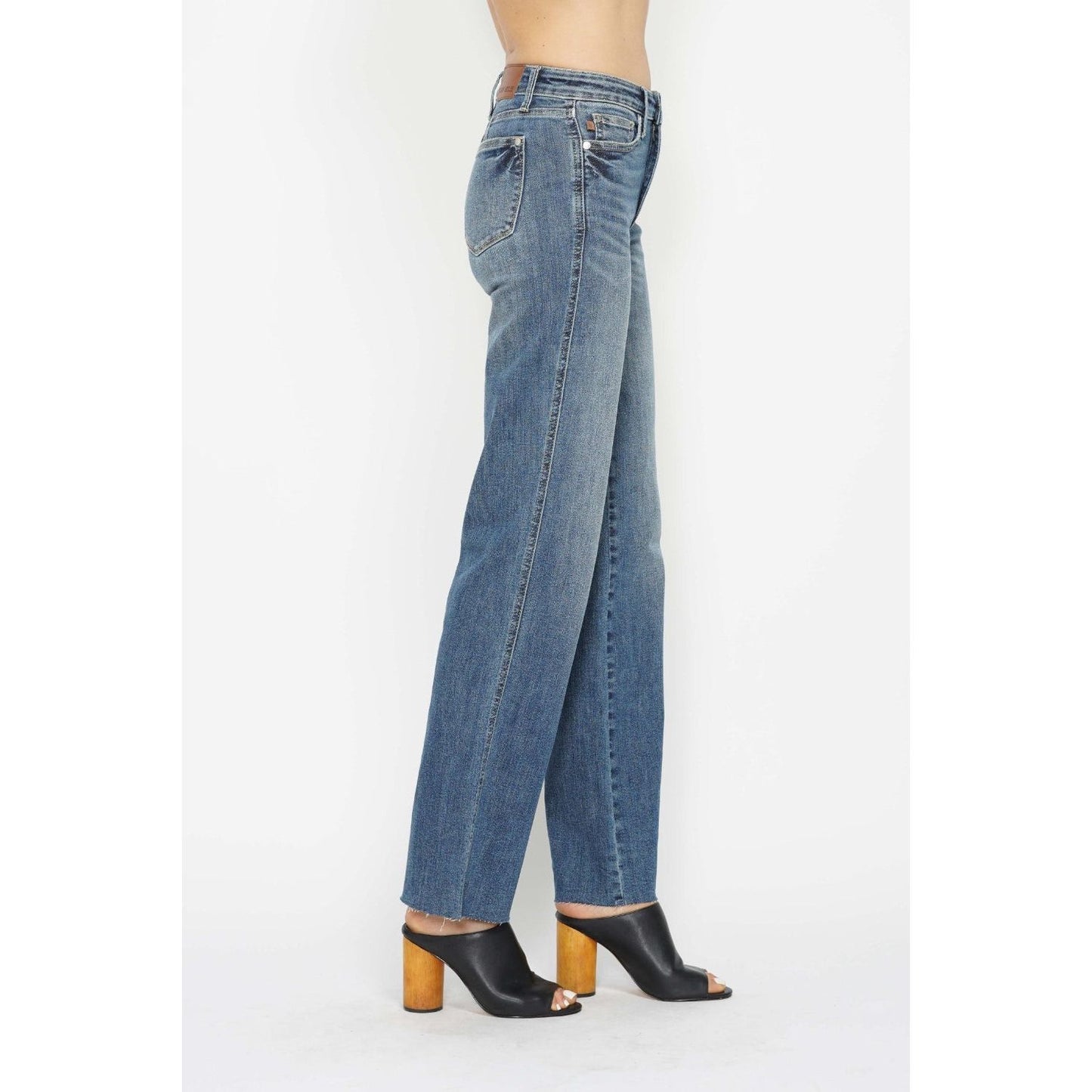 Judy Blue Full Size Tummy Control Straight Jeans