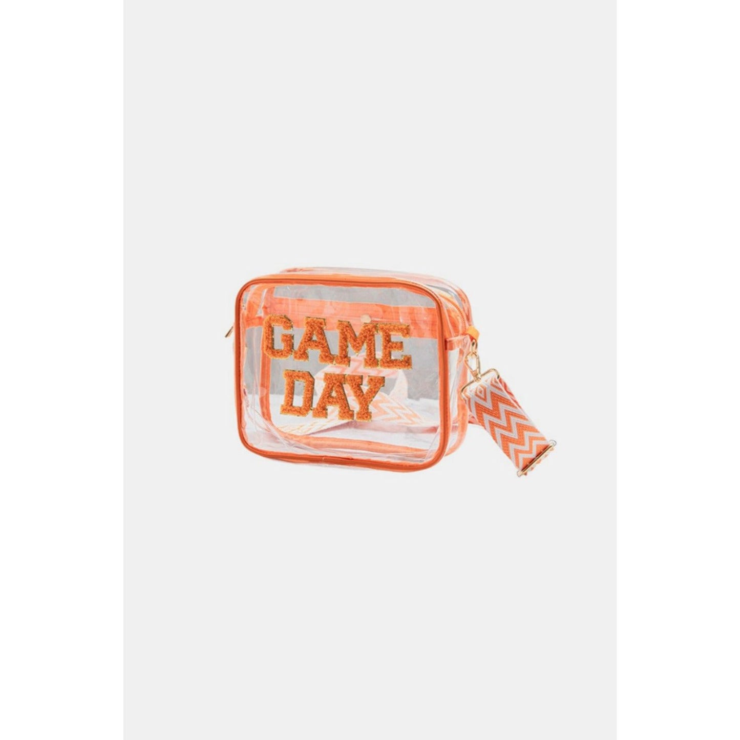 Zenana GAME DAY Stadium Approved Transparent Crossbody Bag