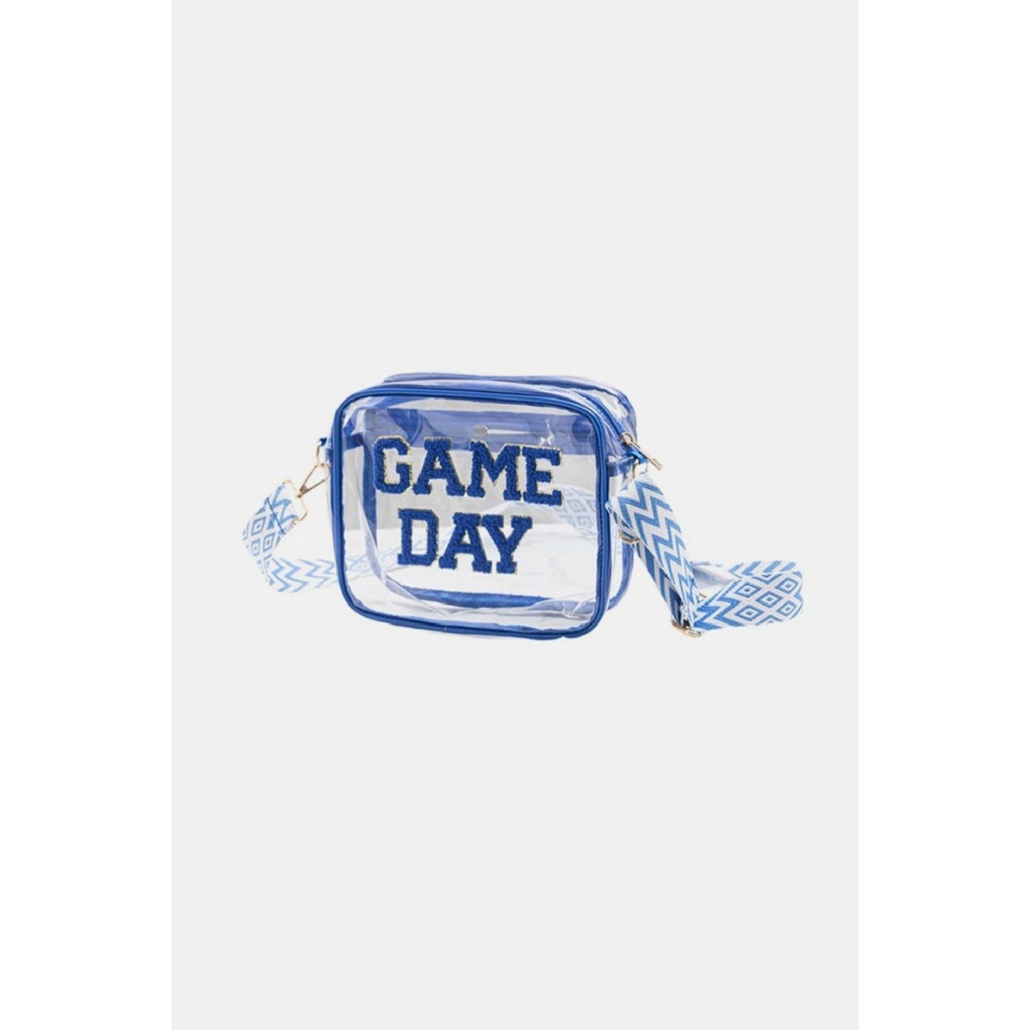 Zenana GAME DAY Stadium Approved Transparent Crossbody Bag