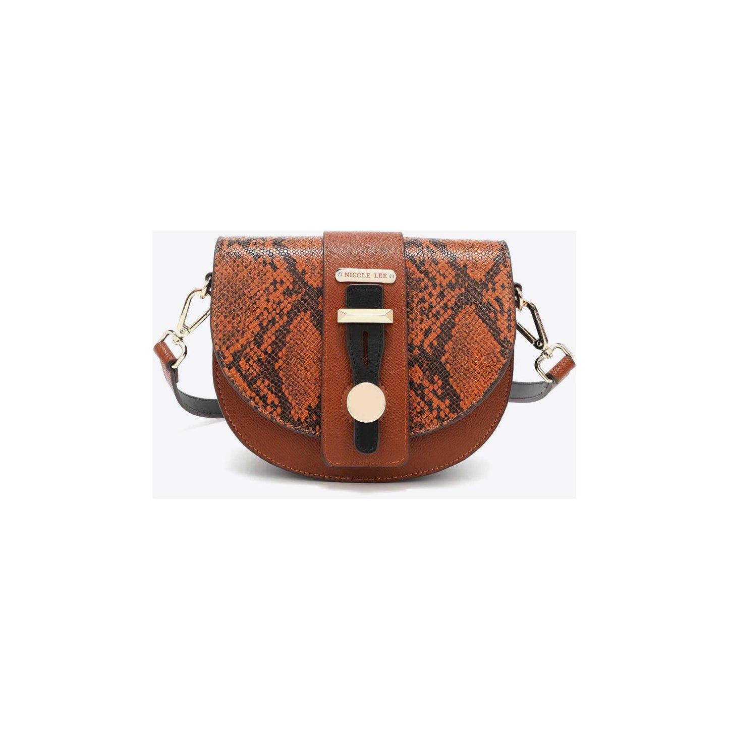 Nicole Lee USA Python 3-Piece Bag Set