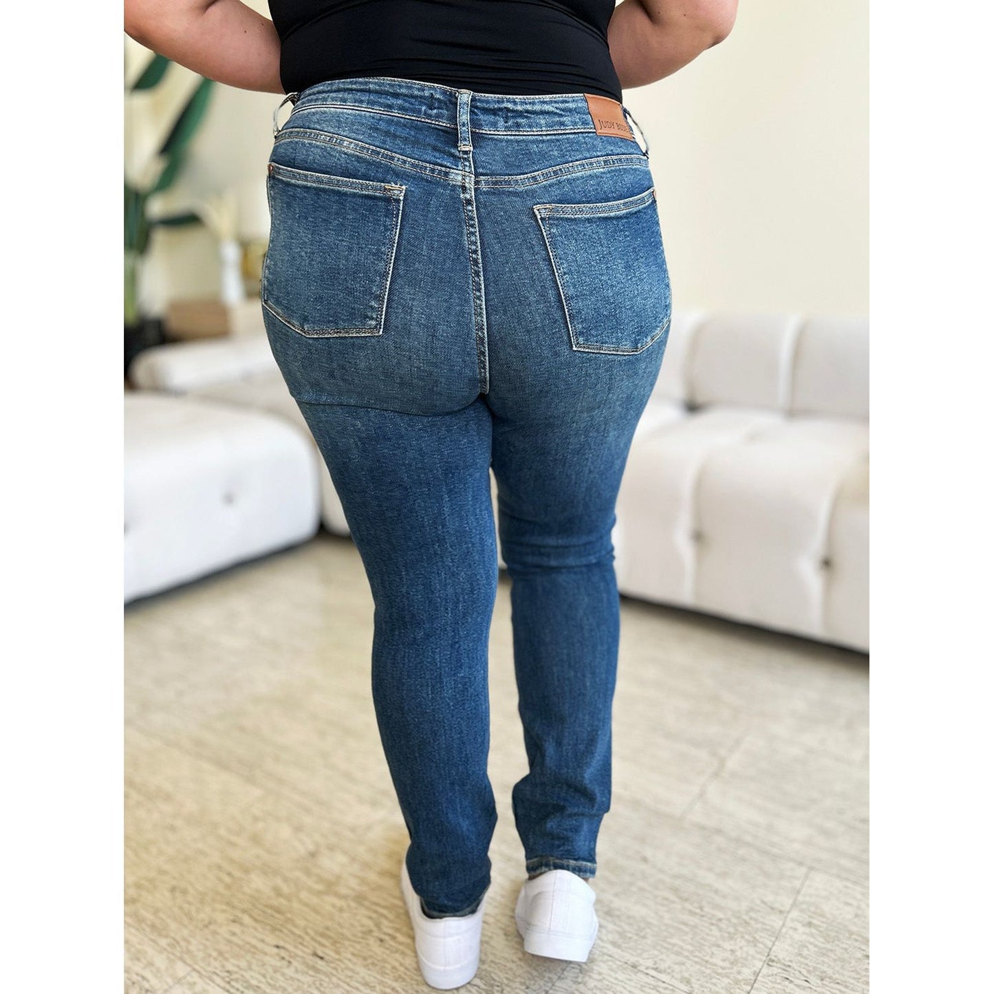 Judy Blue Full Size High Waist Skinny Jeans