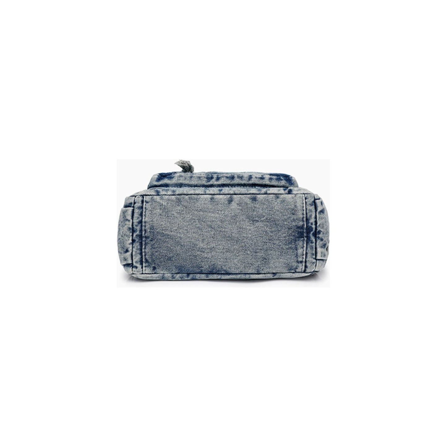 Adjustable Strap Denim Crossbody Bag