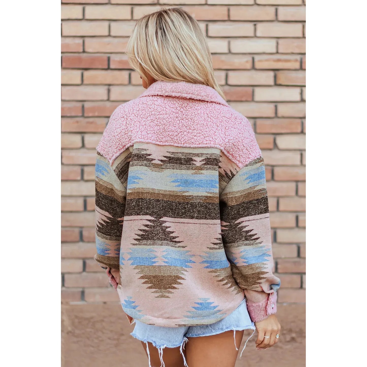 Button Up Long Sleeve Jacket