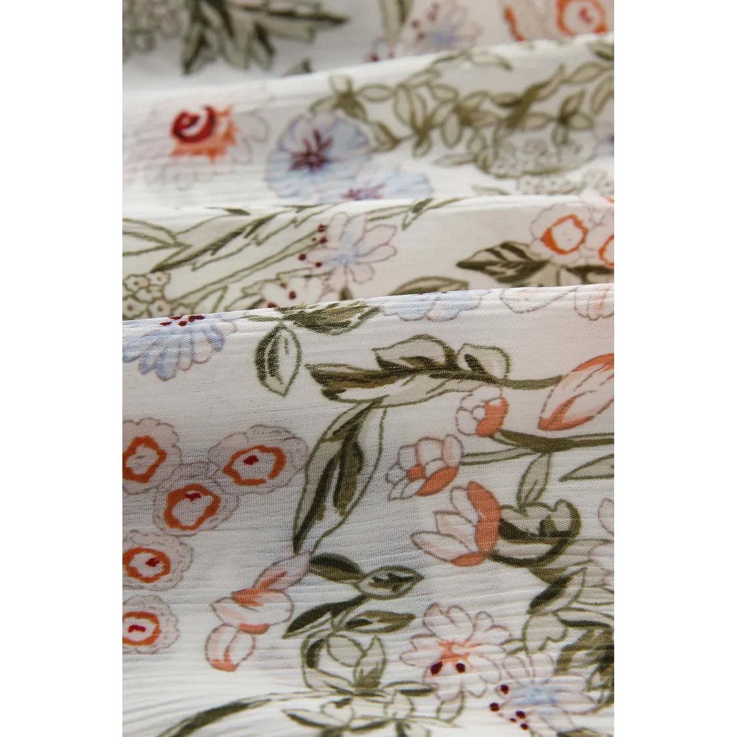 Printed Mock Neck Long Sleeve Mini Dress