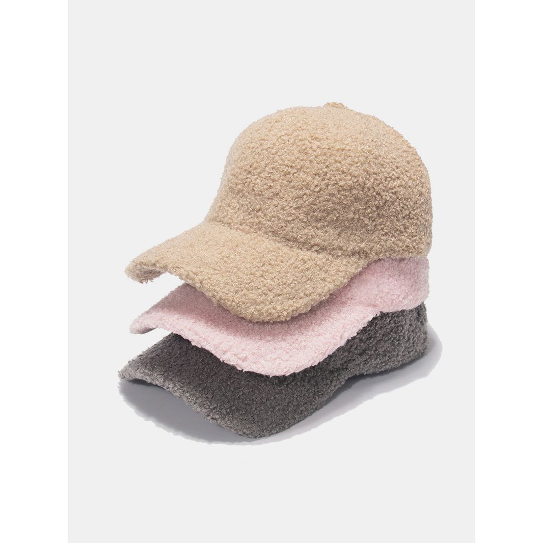 Sherpa Solid Color Baseball Cap