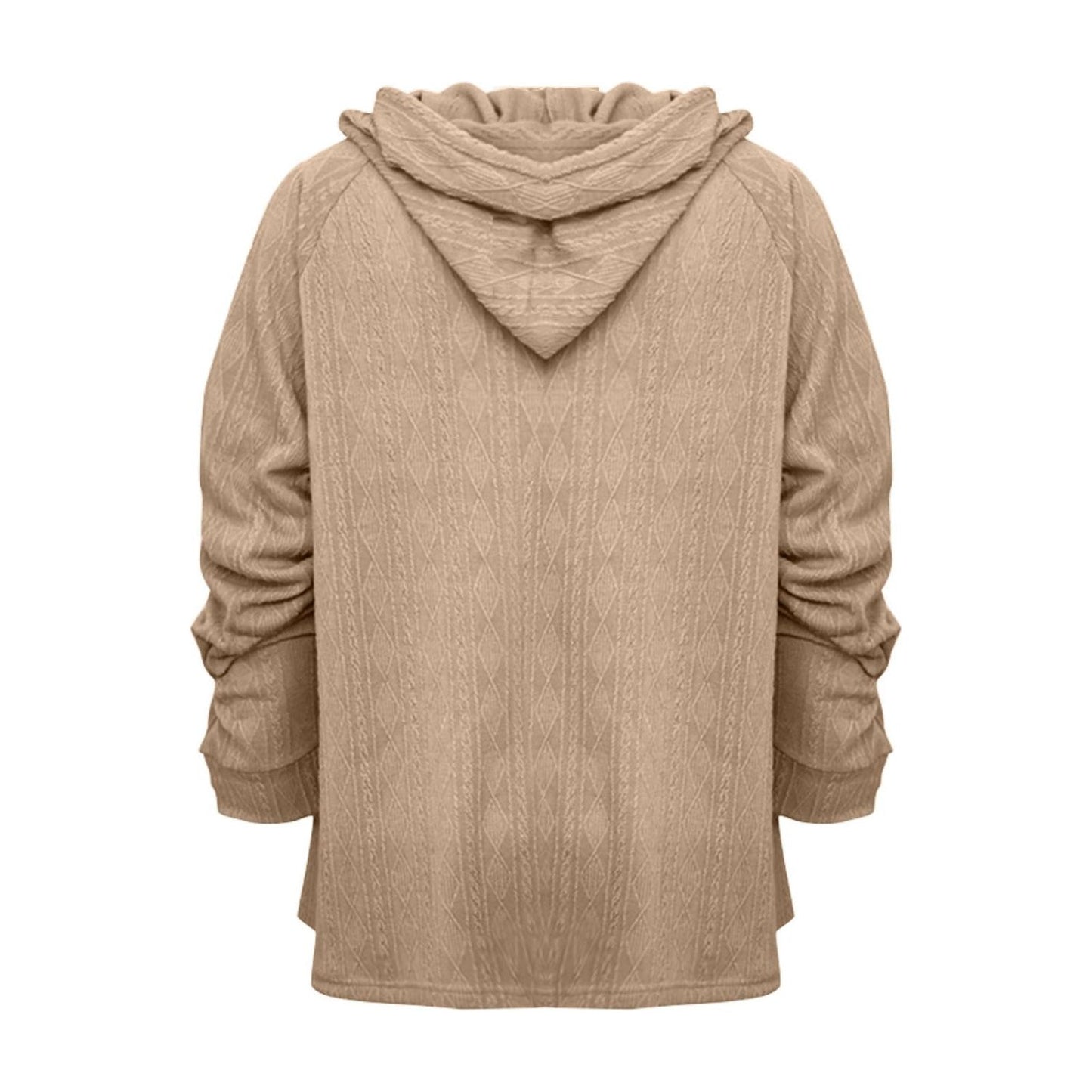 Full Size Drawstring Long Sleeve Hoodie