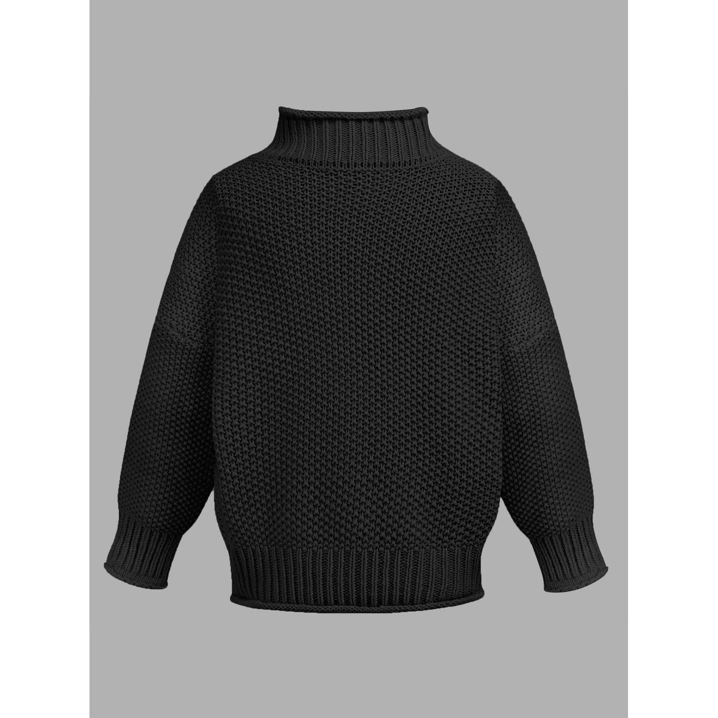 Turtleneck Long Sleeve Sweater
