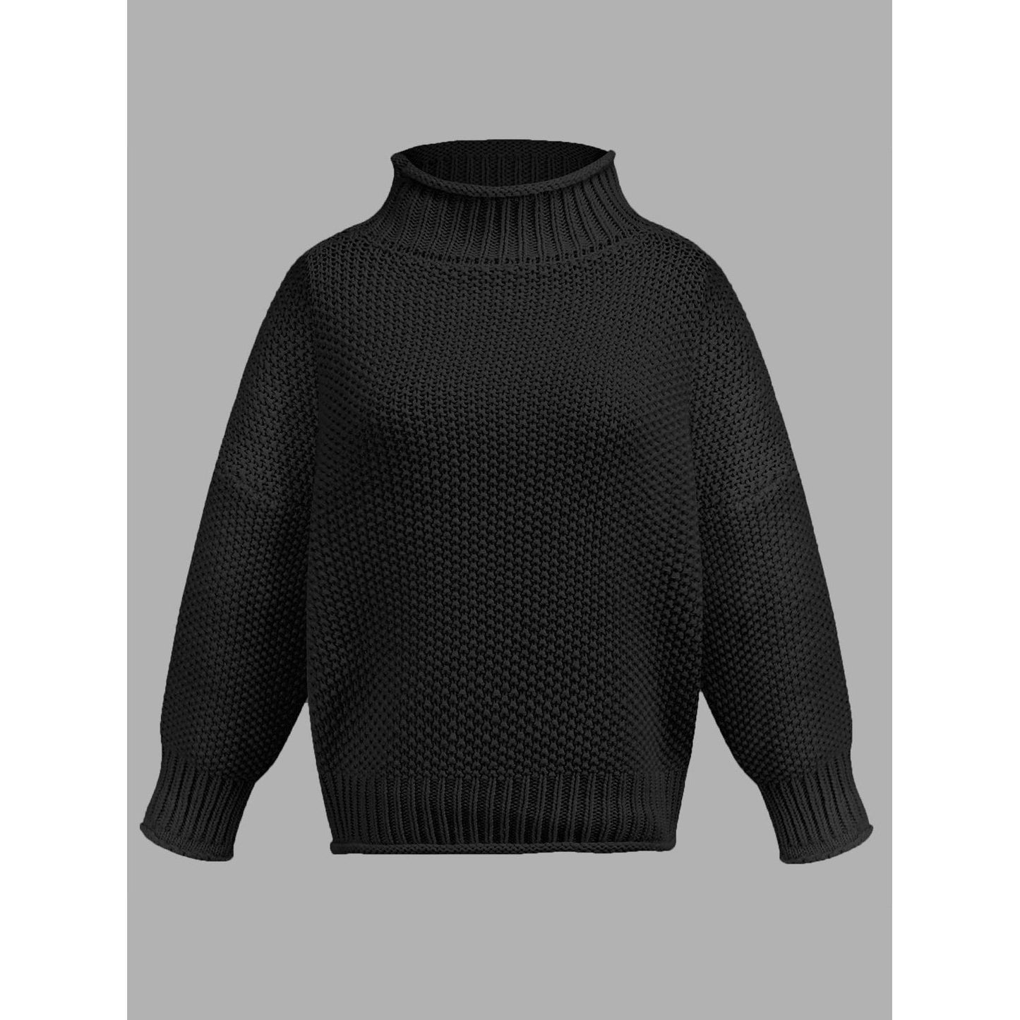 Turtleneck Long Sleeve Sweater