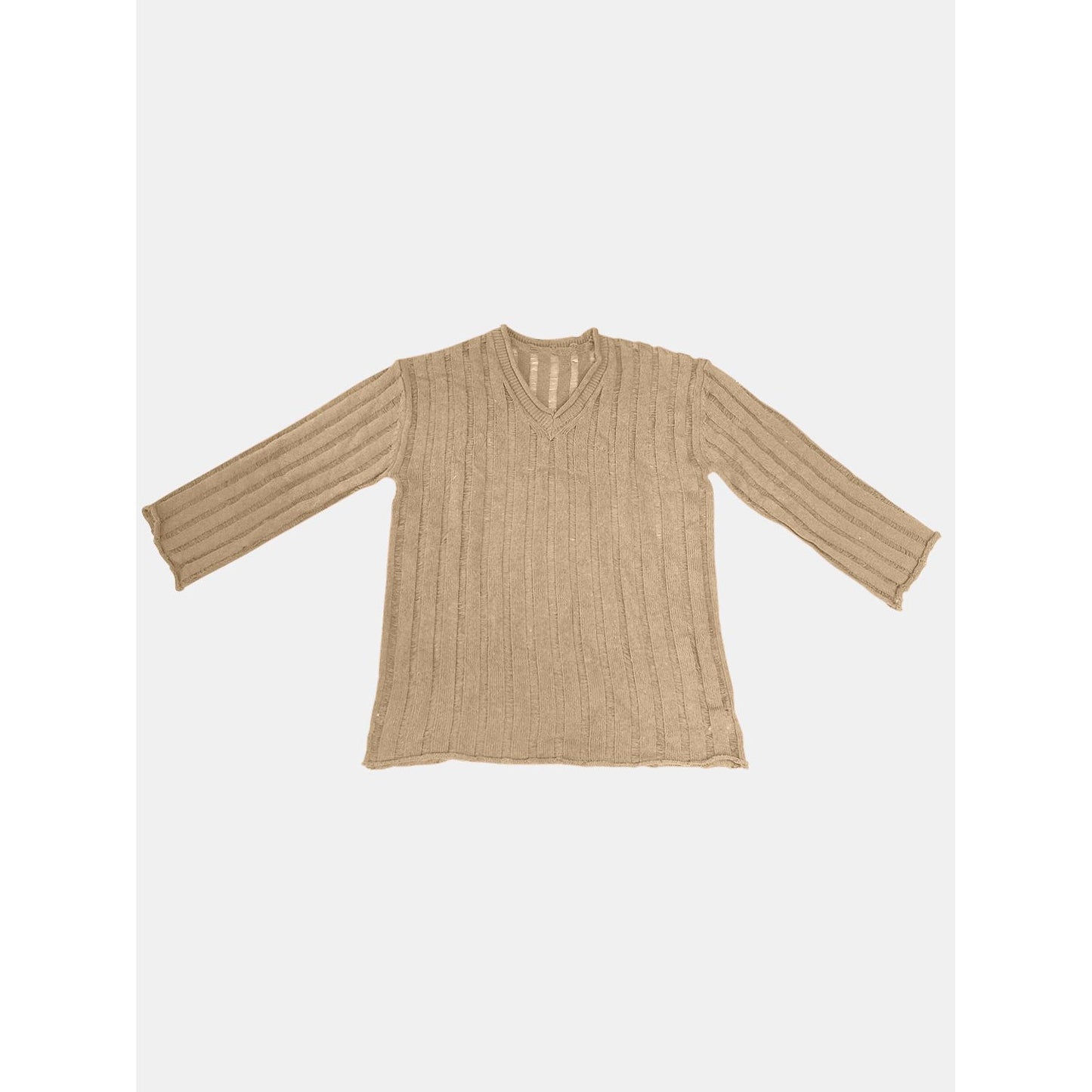 V-Neck Long Sleeve Sweater