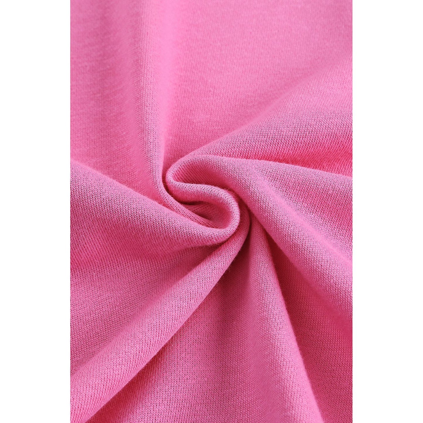 Distressed Drawstring Long Sleeve Hoodie