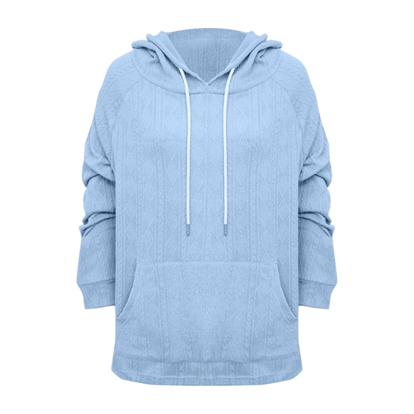 Full Size Drawstring Long Sleeve Hoodie