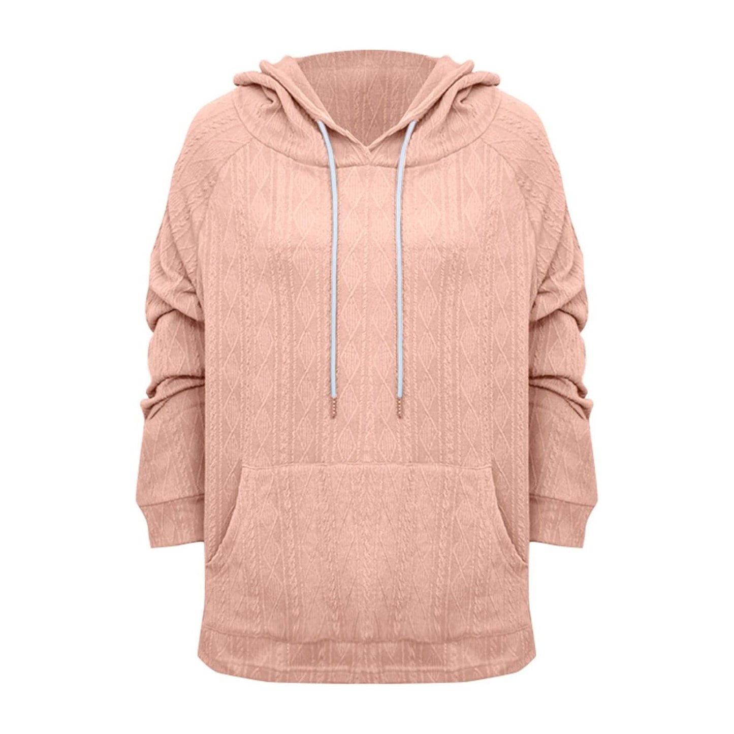 Full Size Drawstring Long Sleeve Hoodie
