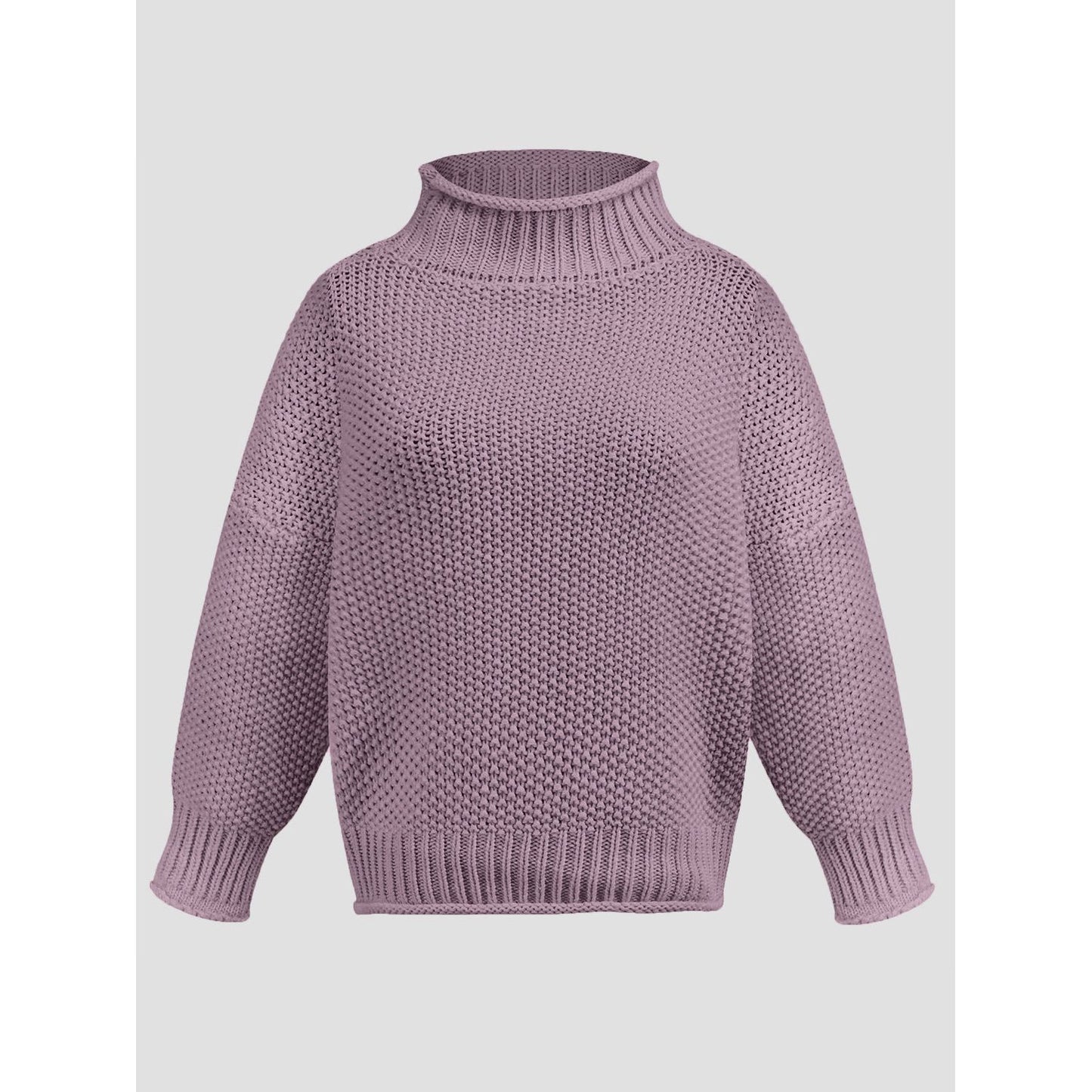 Turtleneck Long Sleeve Sweater