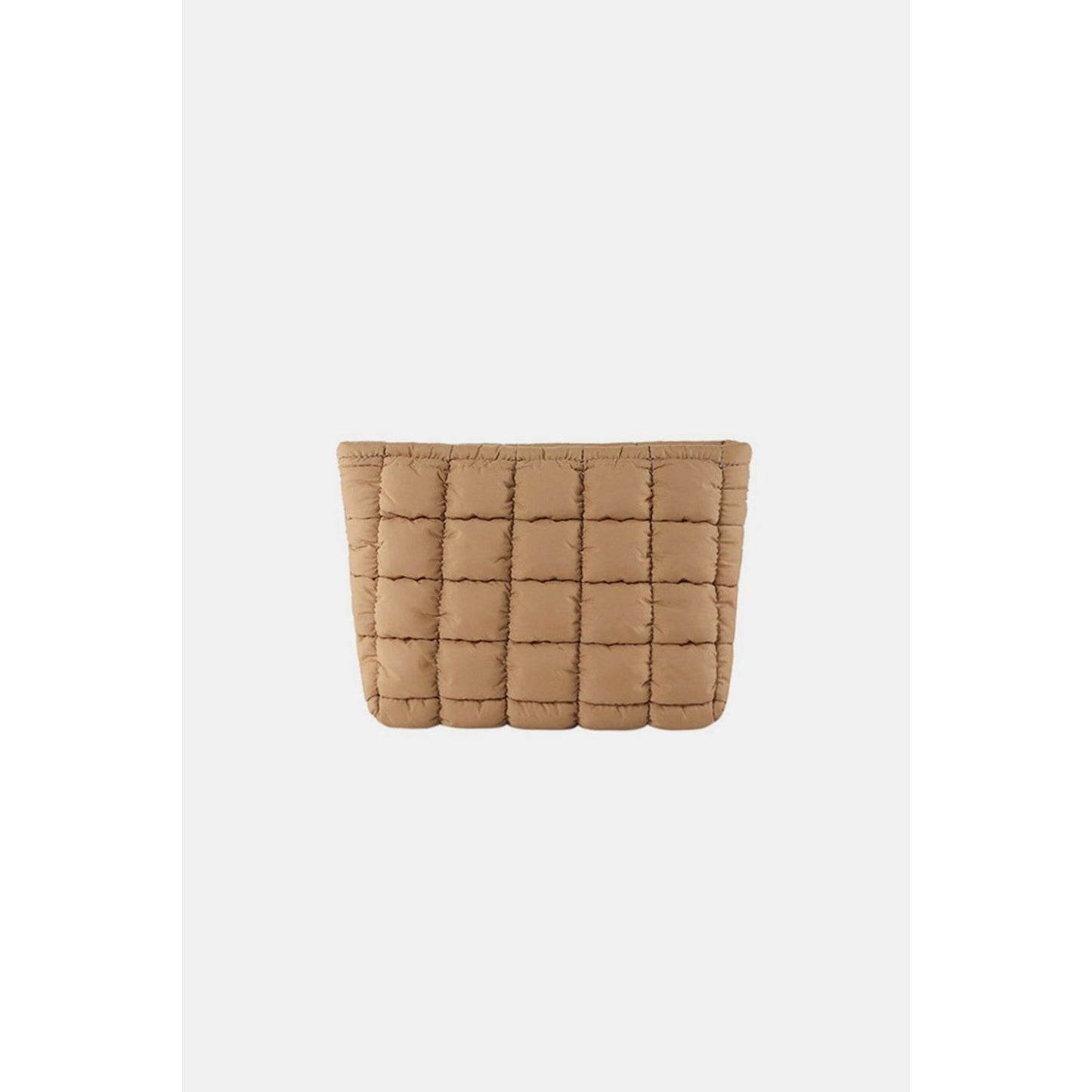 Zenana Quilted Puffy Pouch Clutch Bag
