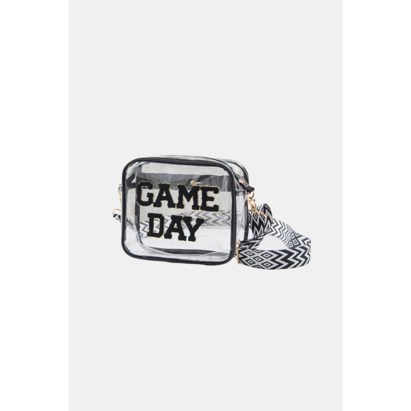 Zenana GAME DAY Stadium Approved Transparent Crossbody Bag