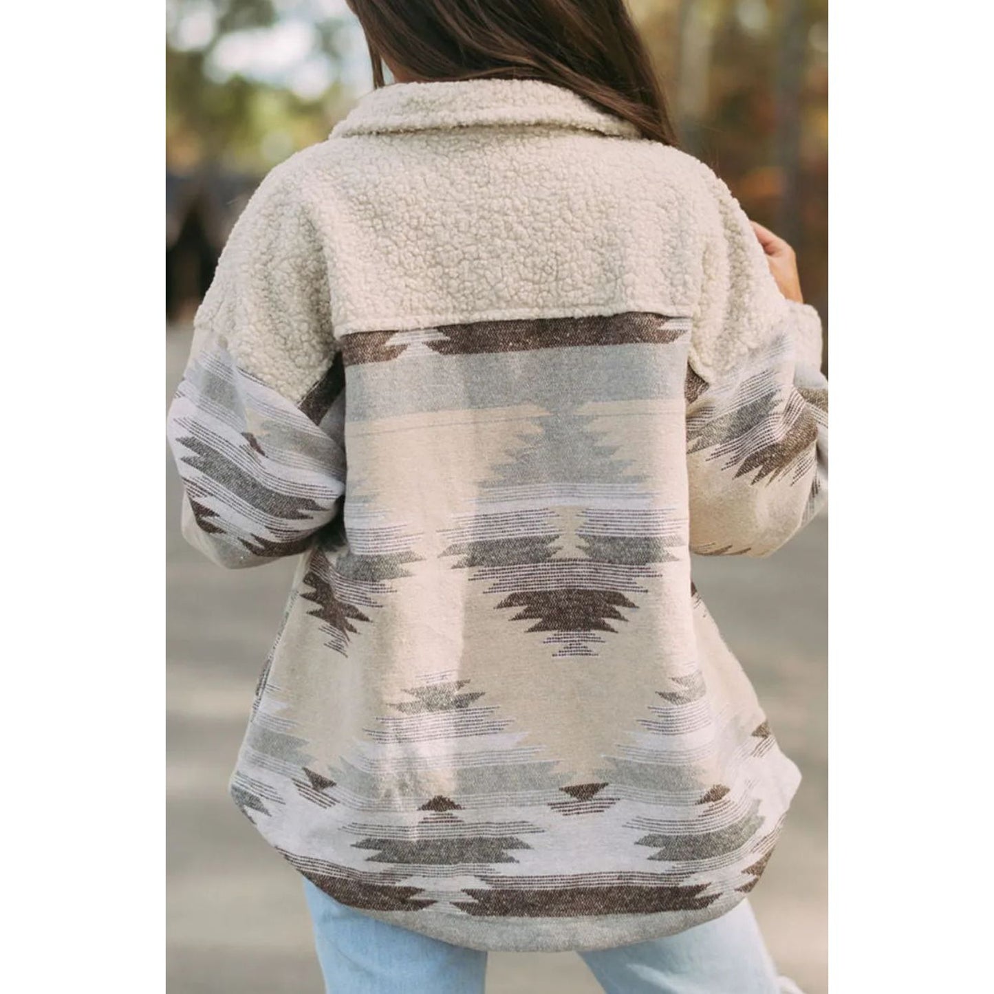 Button Up Long Sleeve Jacket