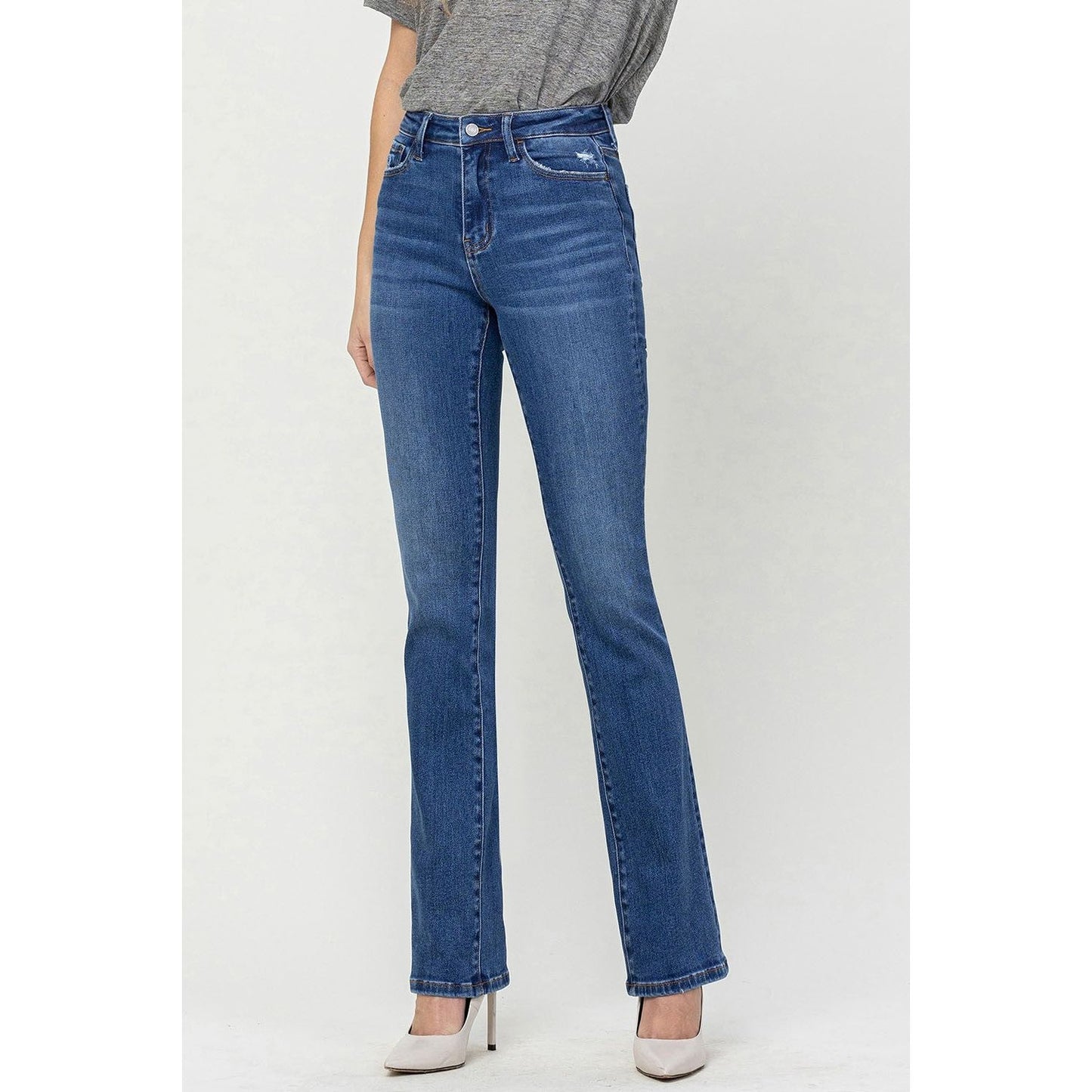 Vervet by Flying Monkey High Waist Bootcut Jeans
