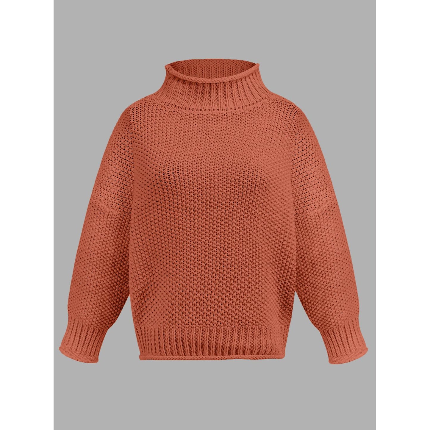 Turtleneck Long Sleeve Sweater