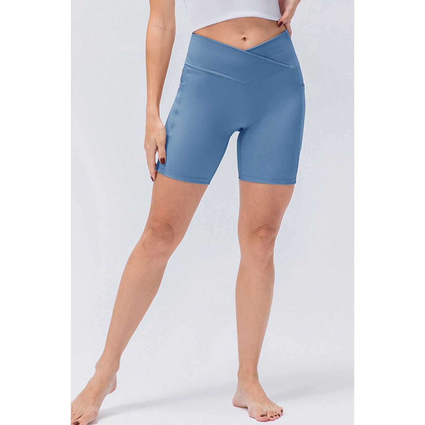 Slim Fit V-Waistband Sports Shorts