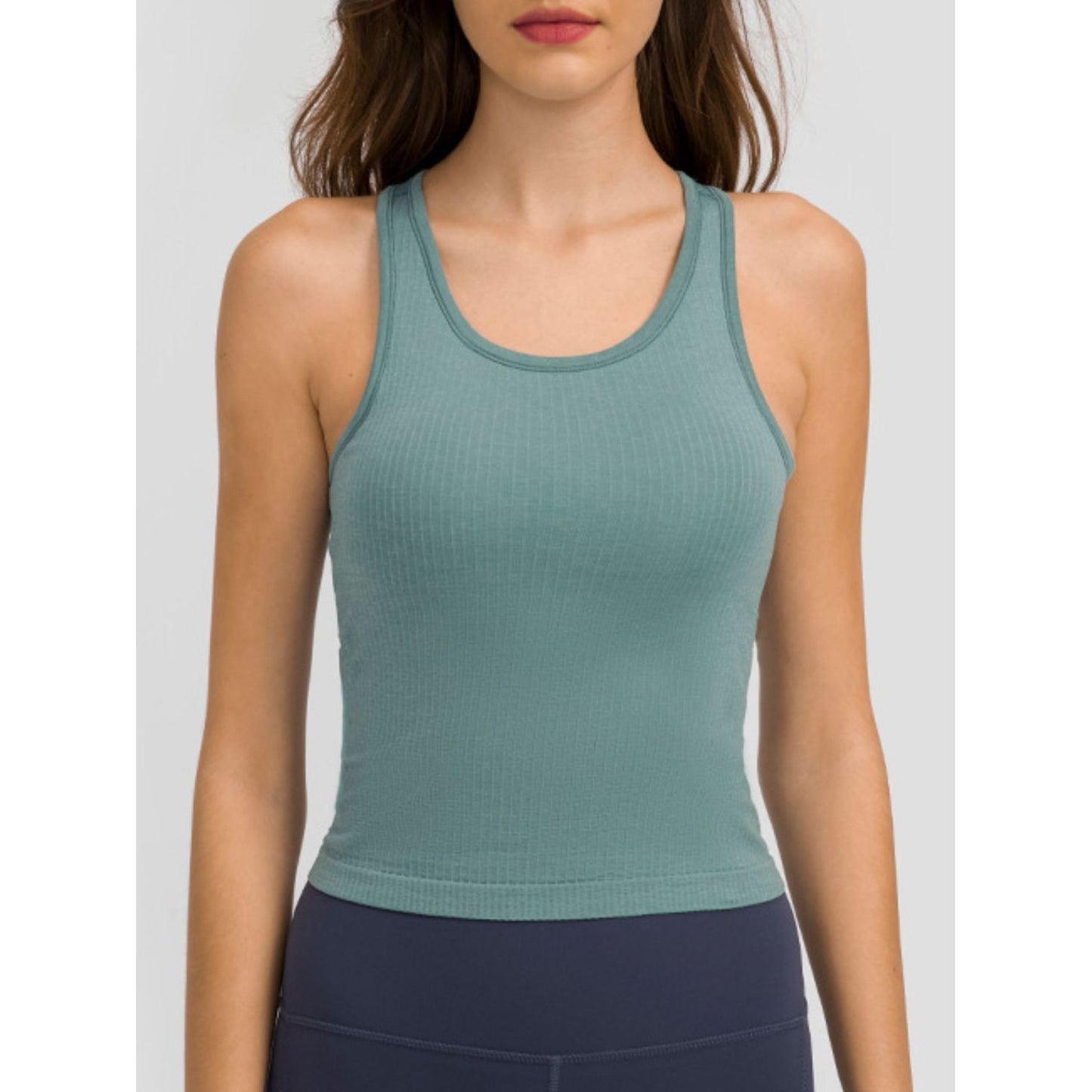 Round Neck Racerback Active Tank