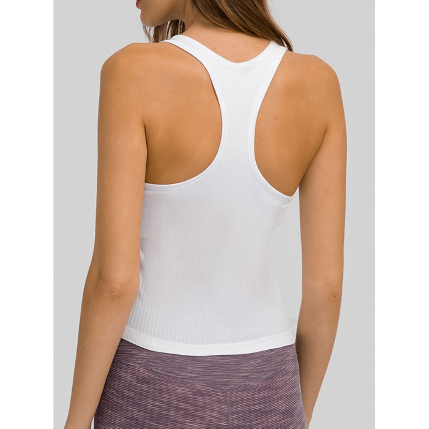 Round Neck Racerback Active Tank