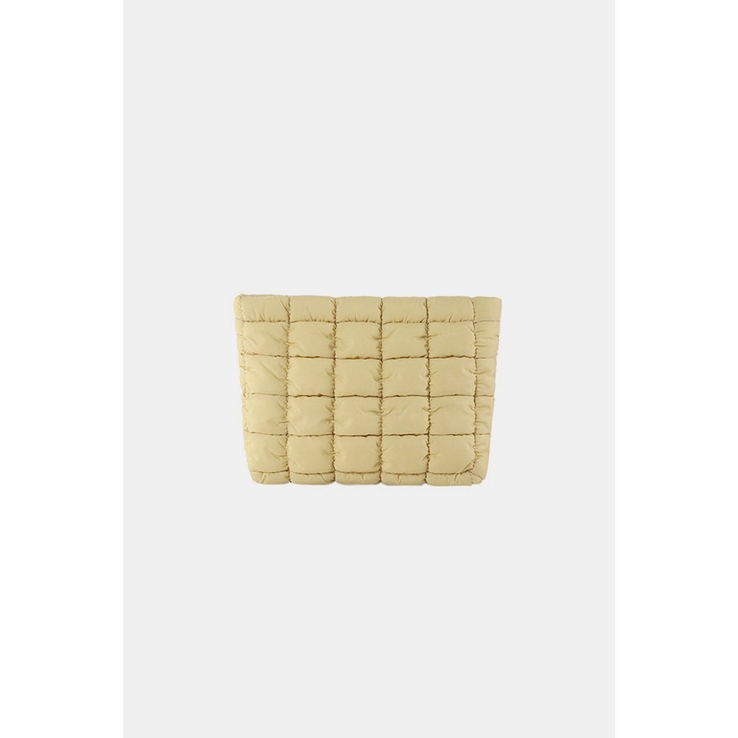 Zenana Quilted Puffy Pouch Clutch Bag