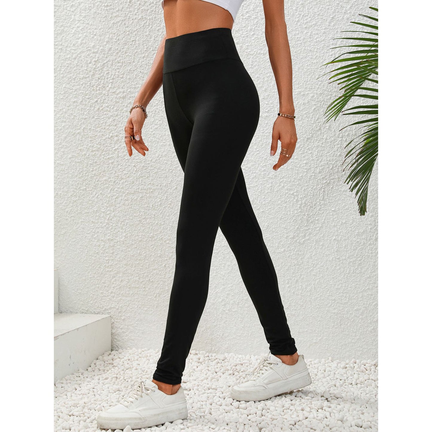 Wide Waistband Leggings