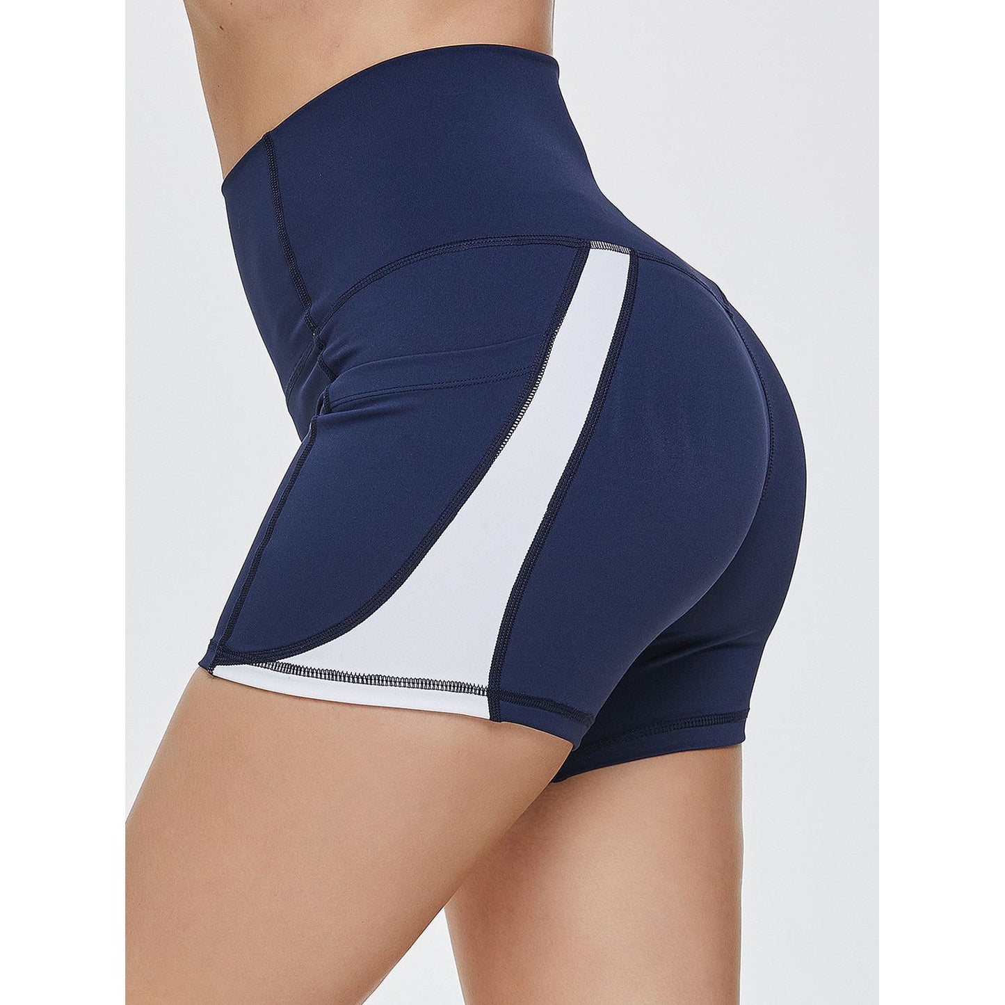 High Waist Active Shorts