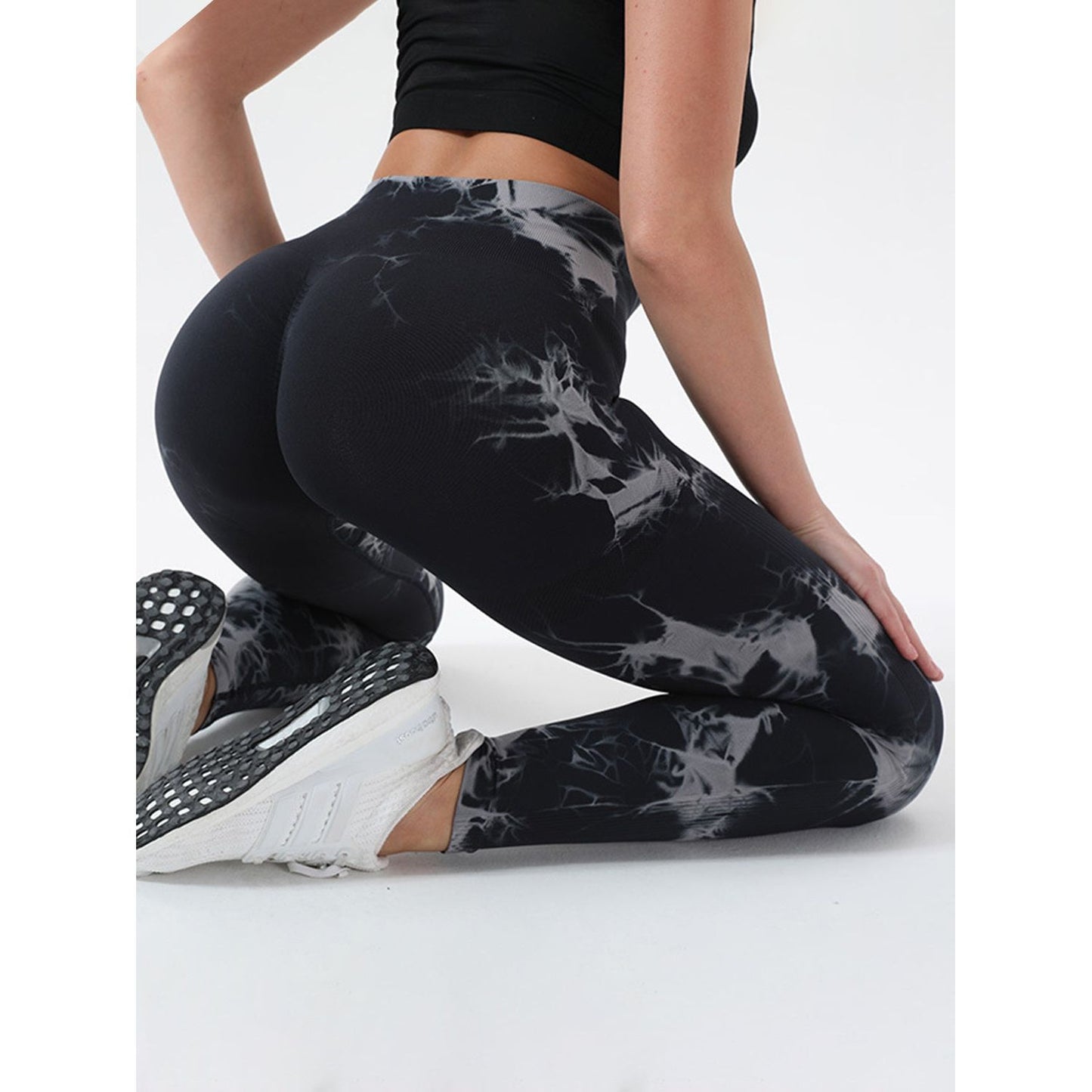 Tie-Dye High Waist Active Leggings