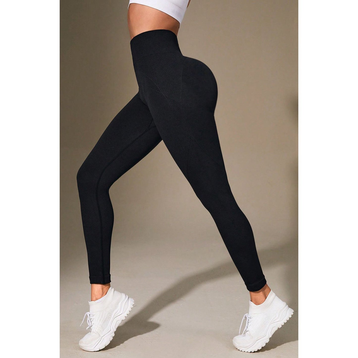 Wide Waistband Sports Leggings