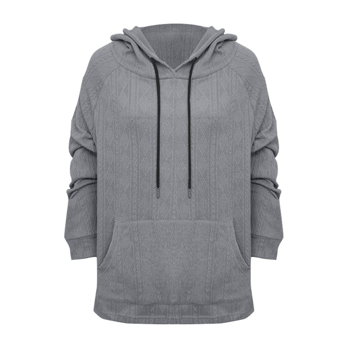 Full Size Drawstring Long Sleeve Hoodie