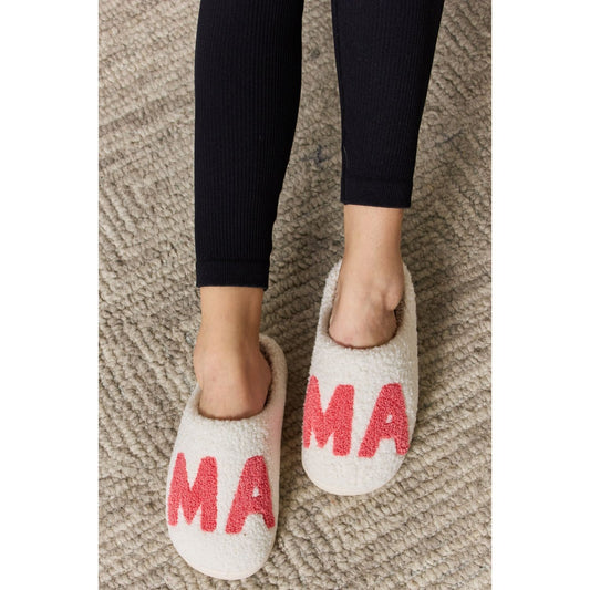 Melody MAMA Pattern Cozy Slippers