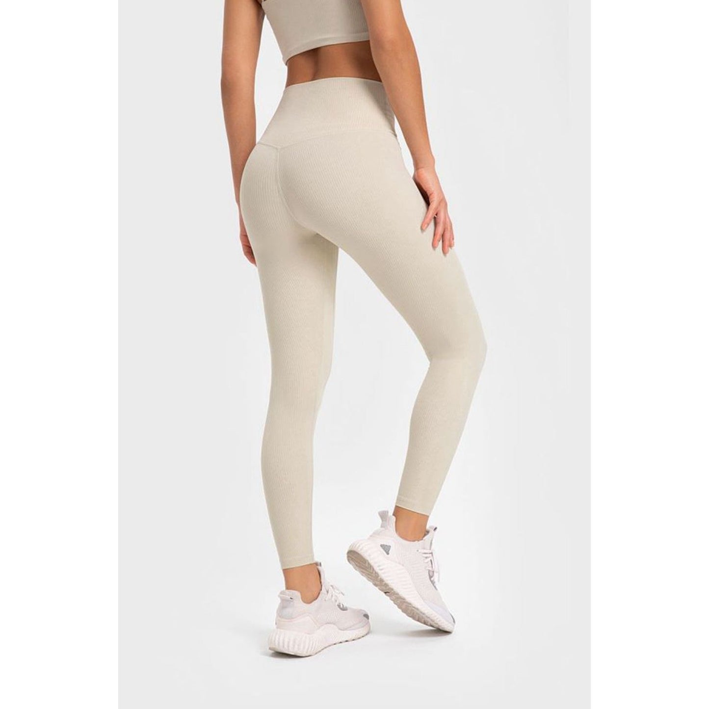 Highly Stretchy Wide Waistband Yoga Leggings