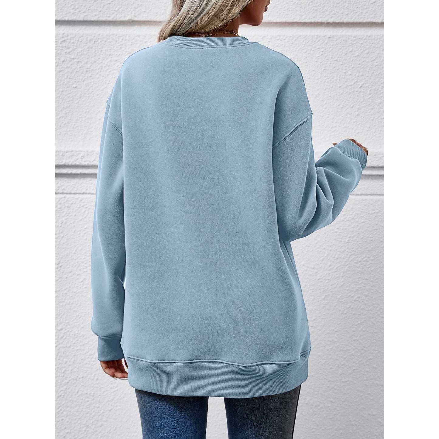 MERRY AND BRIGHT Long Sleeve Sweatshirt