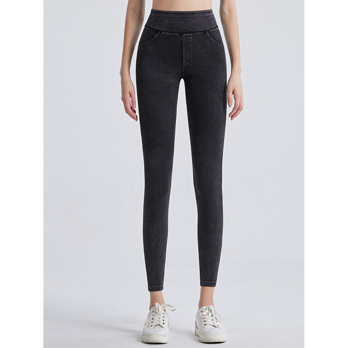 Wide Waistband Sports Leggings