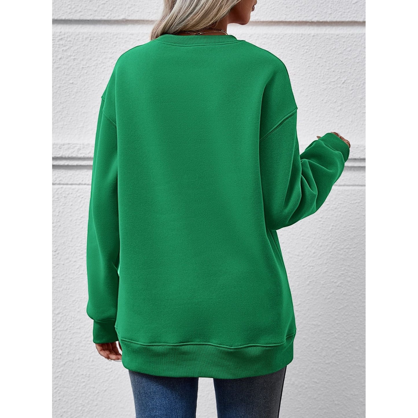 MERRY AND BRIGHT Long Sleeve Sweatshirt