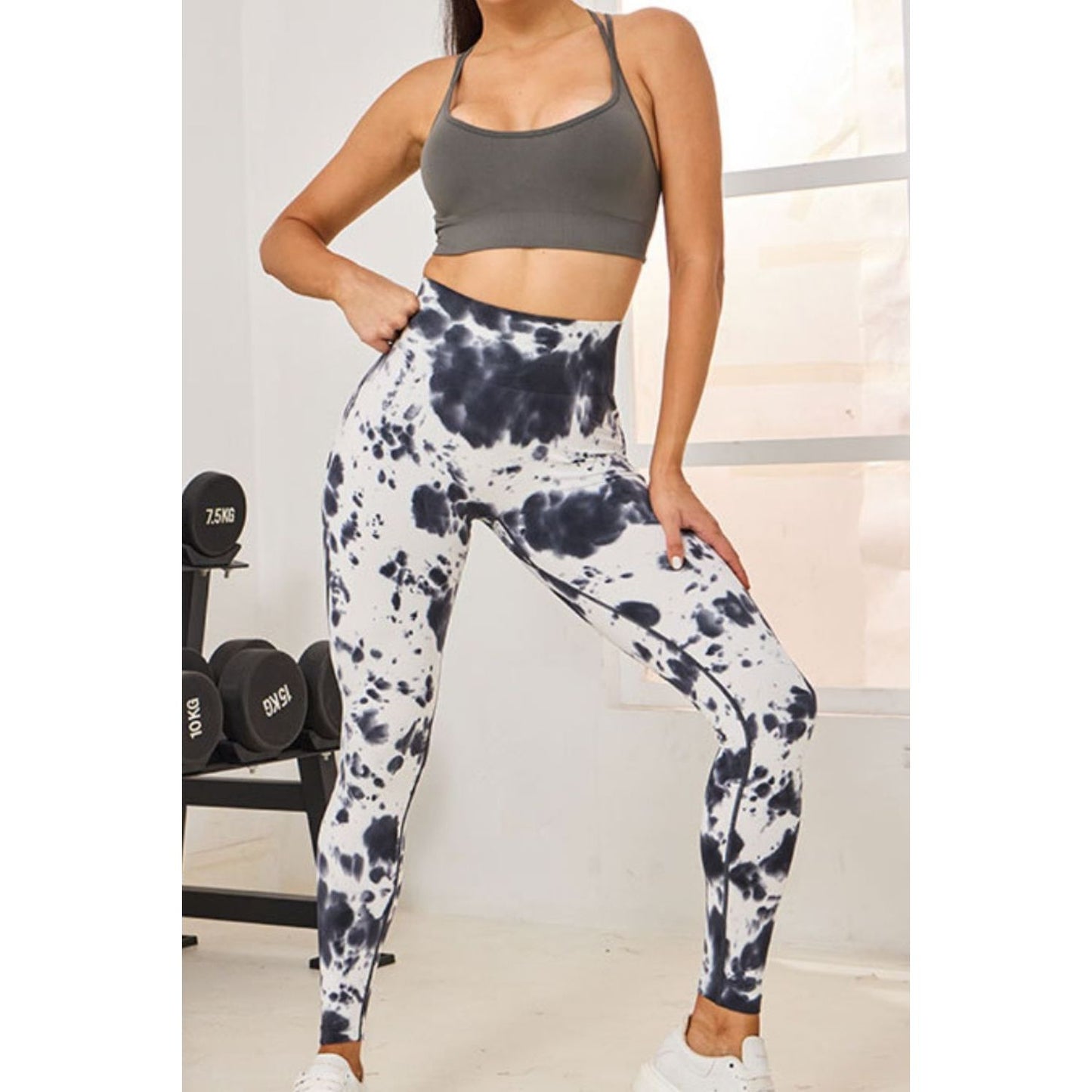 Tie-Dye High Waist Active Leggings