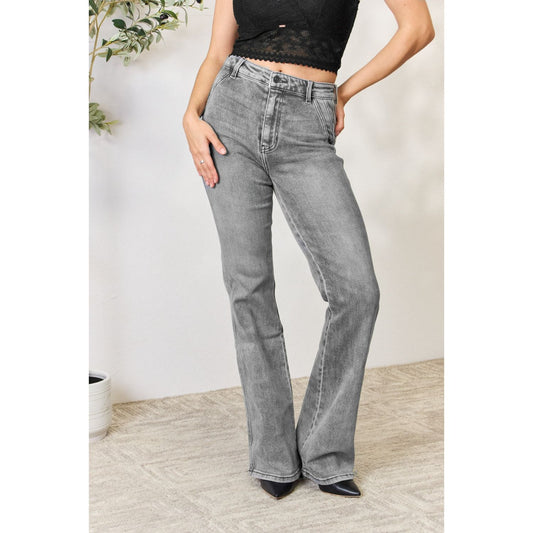 Kancan High Waist Slim Flare Jeans