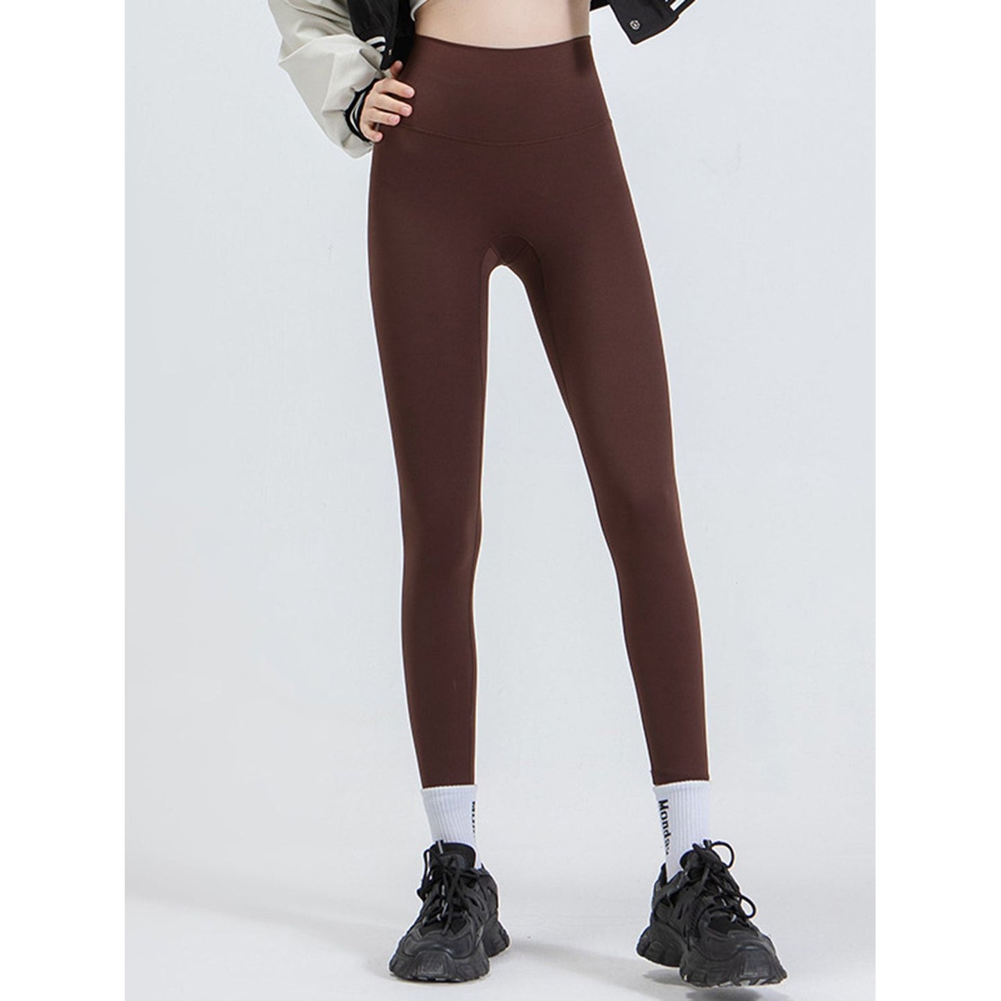 Wide Waistband Sports Leggings