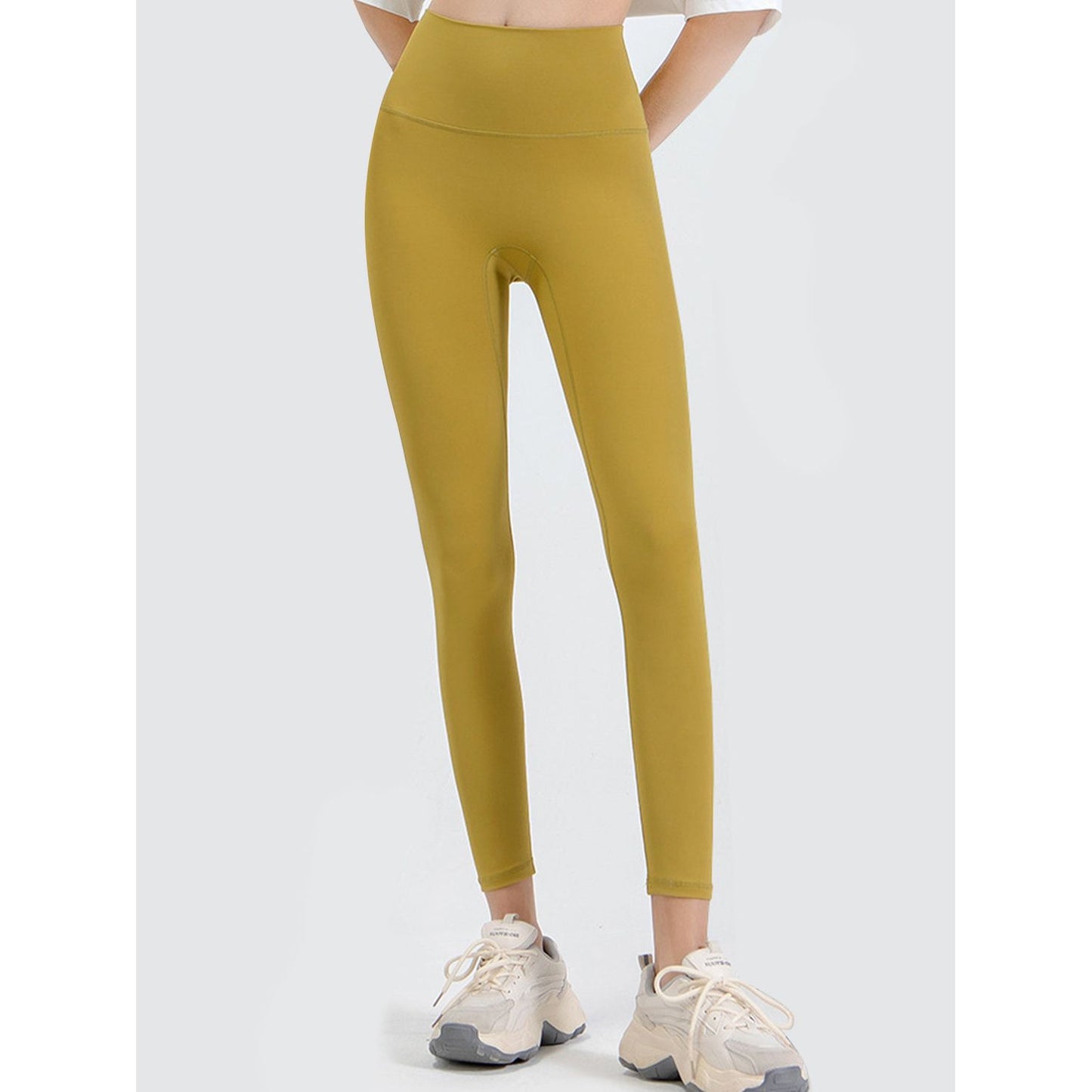 Wide Waistband Sports Leggings