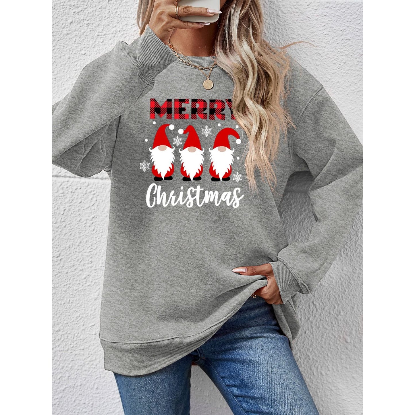 MERRY CHRISTMAS Long Sleeve Sweatshirt