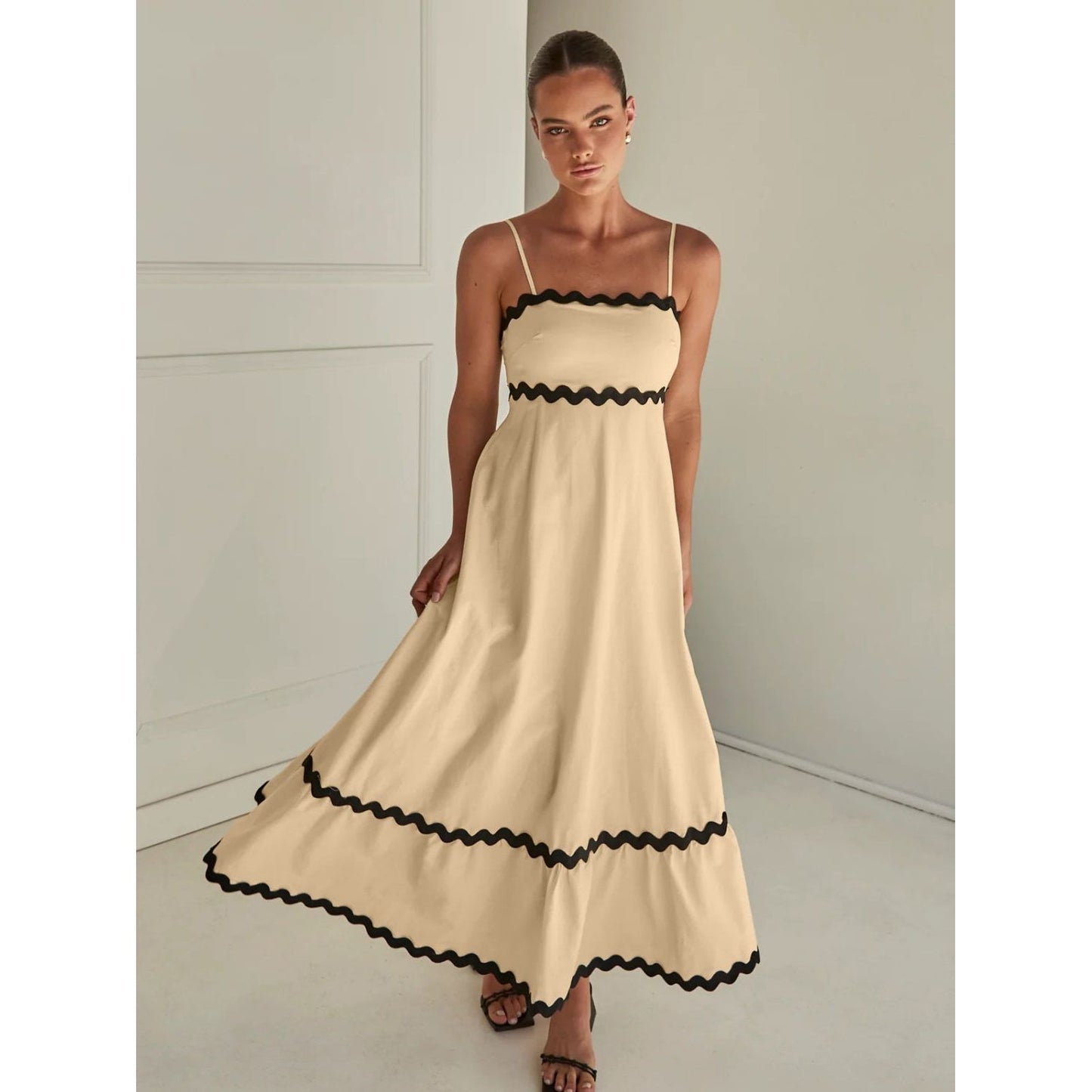 Spaghetti Strap Maxi Dress