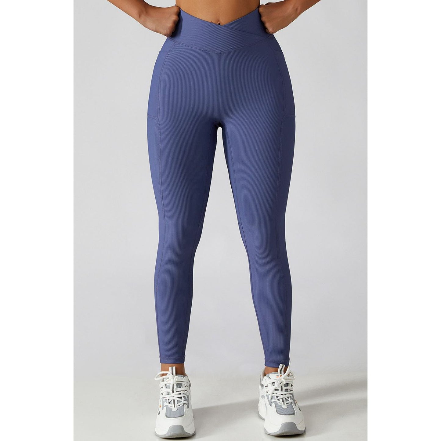 Basic Bae Crossover Waist Active Leggings