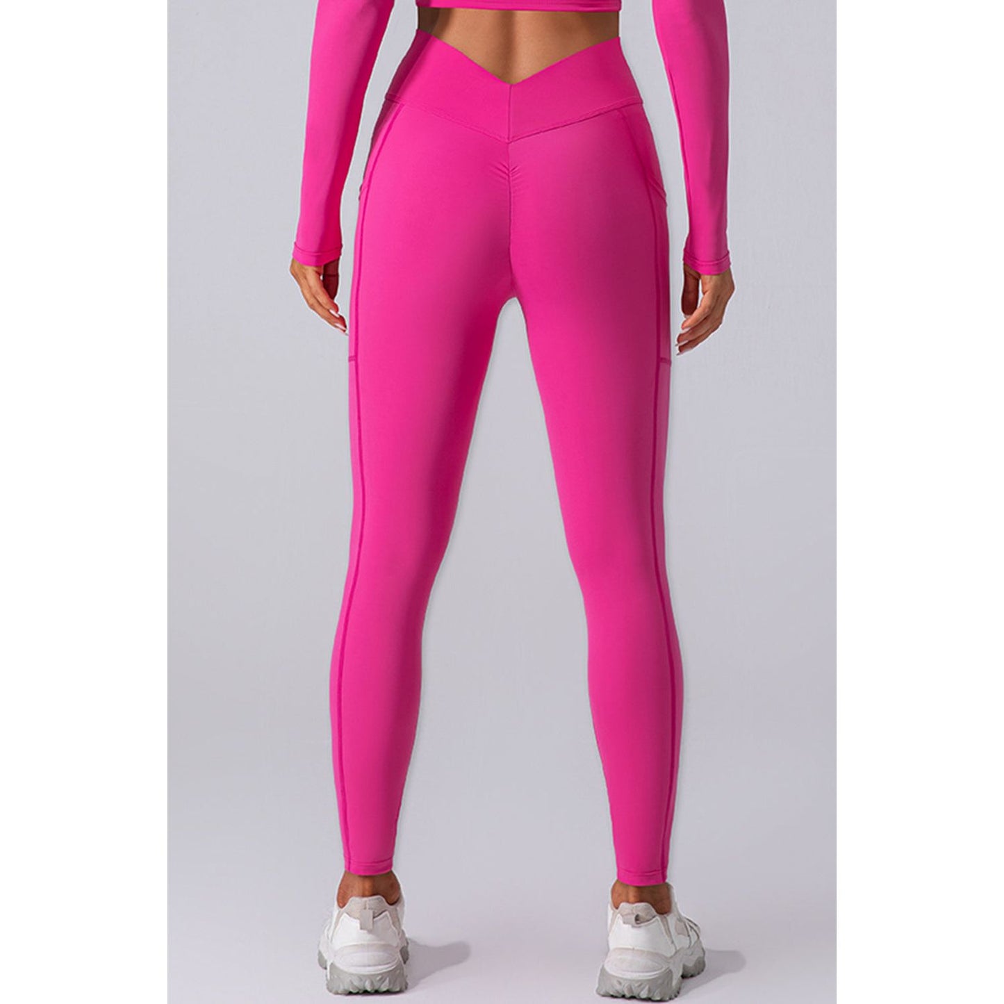 High Waist Active Leggings with Pockets