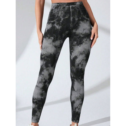 Tie-Dye High Waist Active Leggings