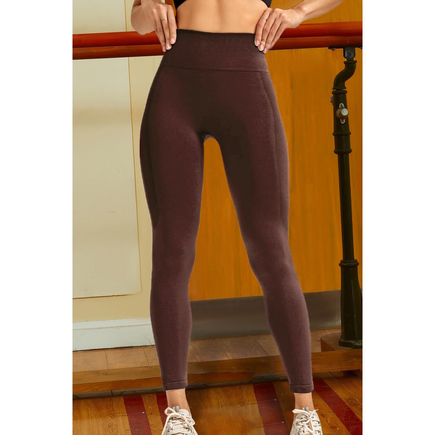 Wide Waistband Sports Leggings