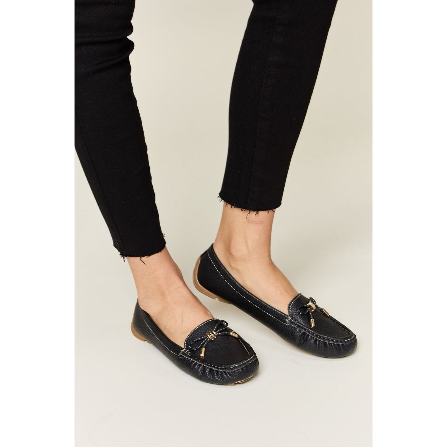 Forever Link Slip On Bow Flats Loafers