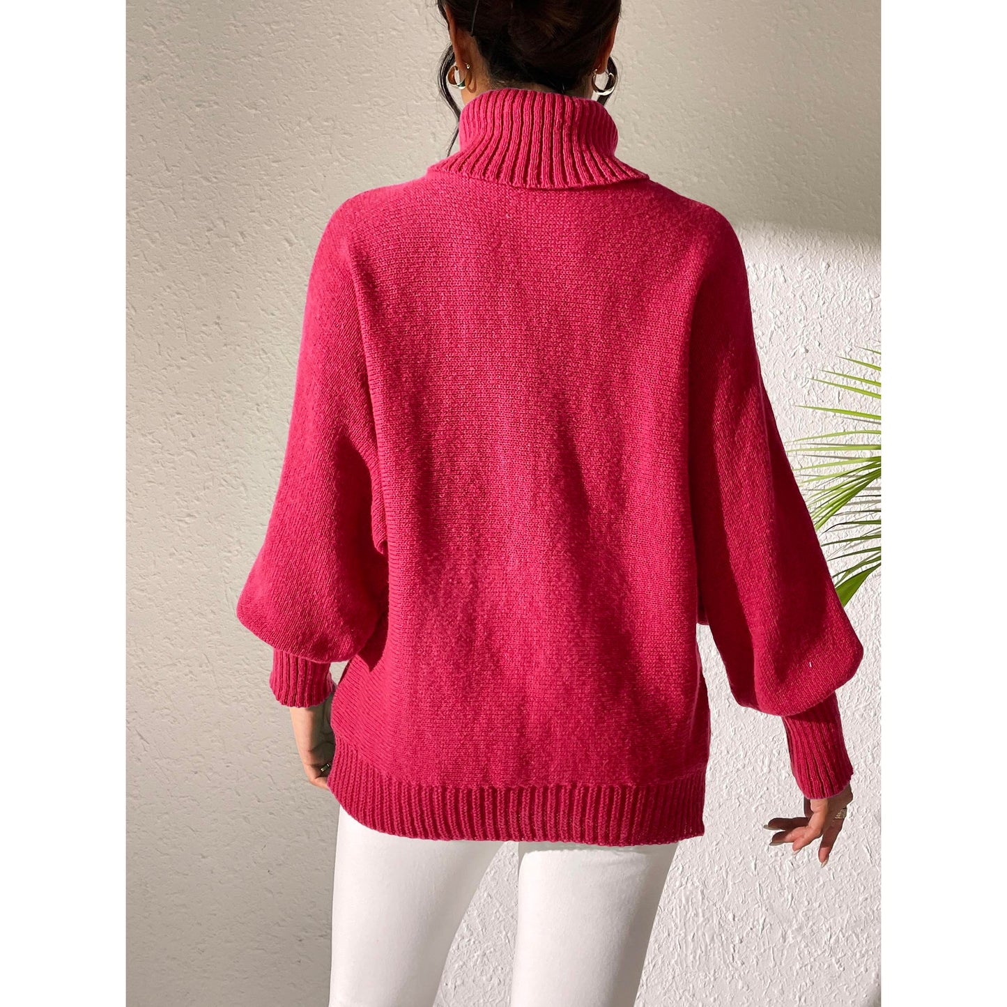 Turtleneck Long Sleeve Sweater