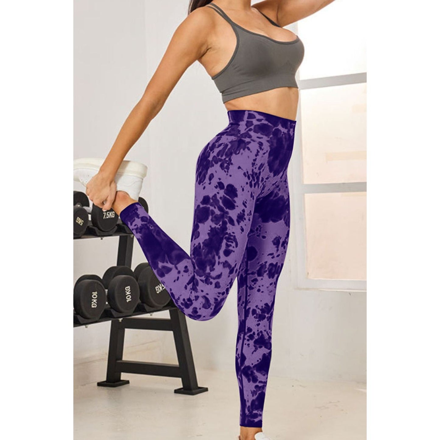 Tie-Dye High Waist Active Leggings