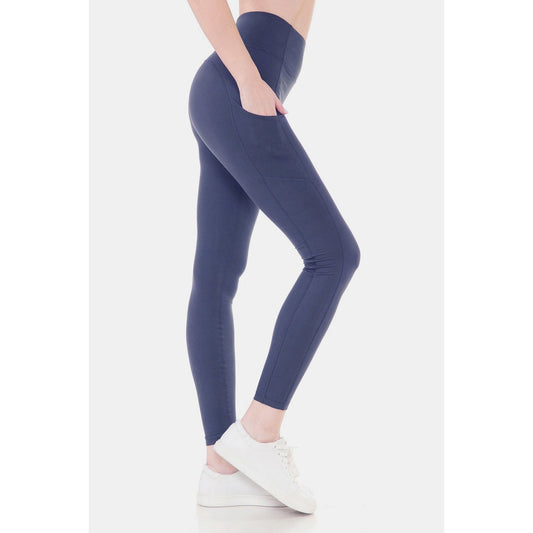 Leggings Depot High Waist Wide Waistband Leggings